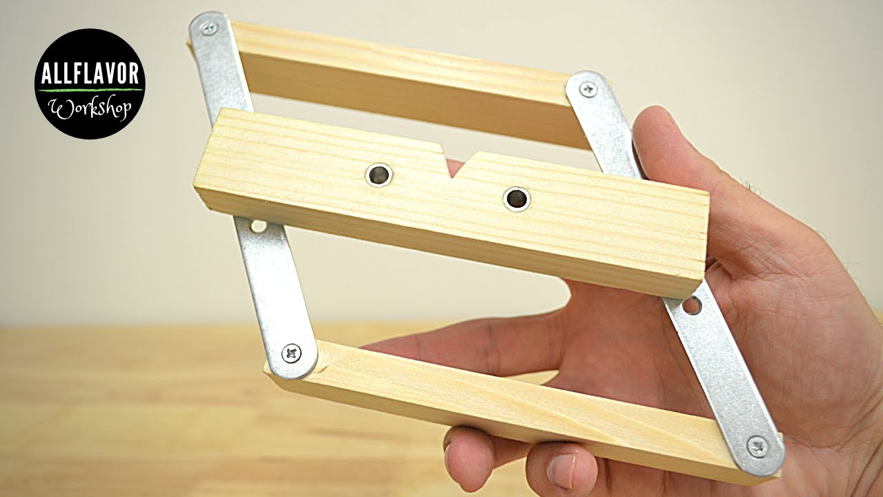 Make a Self-Centering Doweling Jig | Diy Simple Dowel Jig