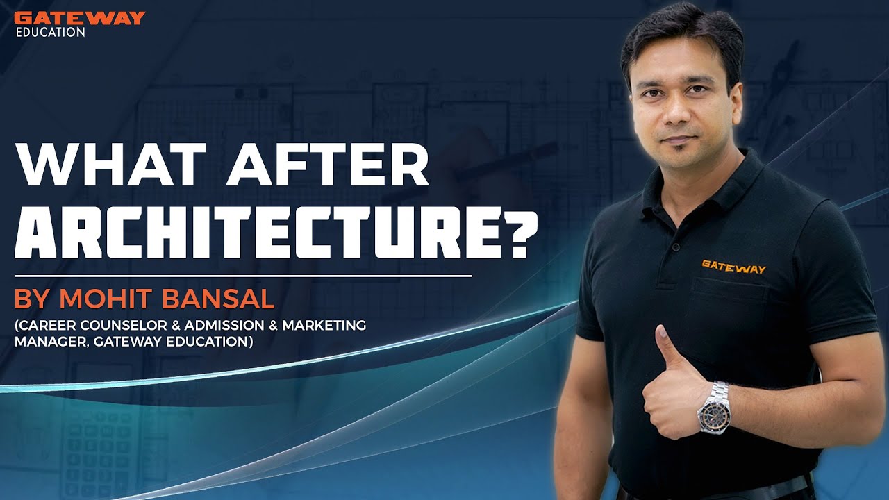 Career options after Architecture  | Mohit Bansal