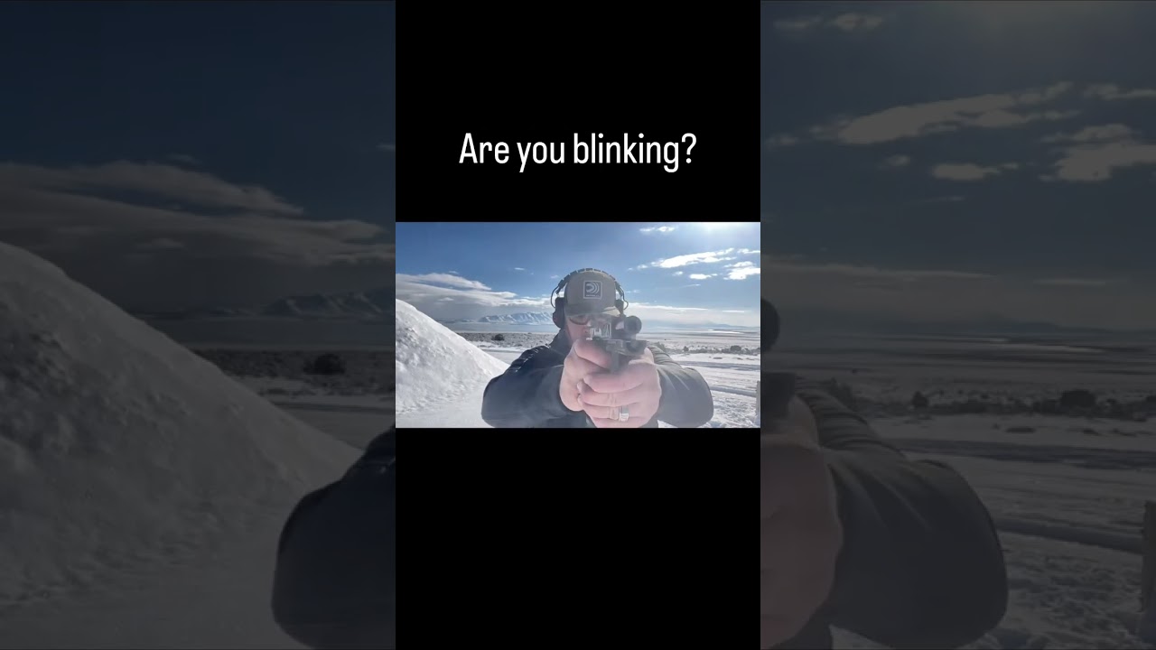 Do You Blink & Flinch When Shooting?
