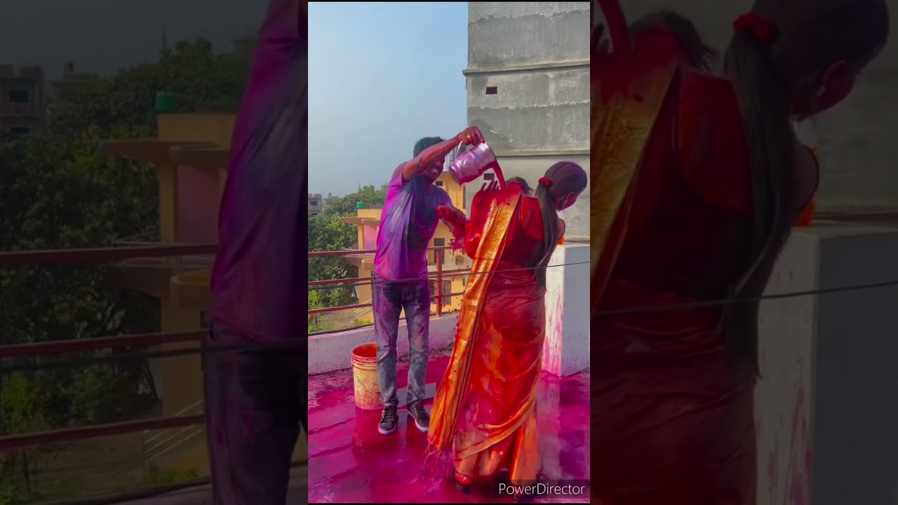 bhabhi holi masti putai video 📸📸 #youtube #trending #holi #bhabhi #viralvideo