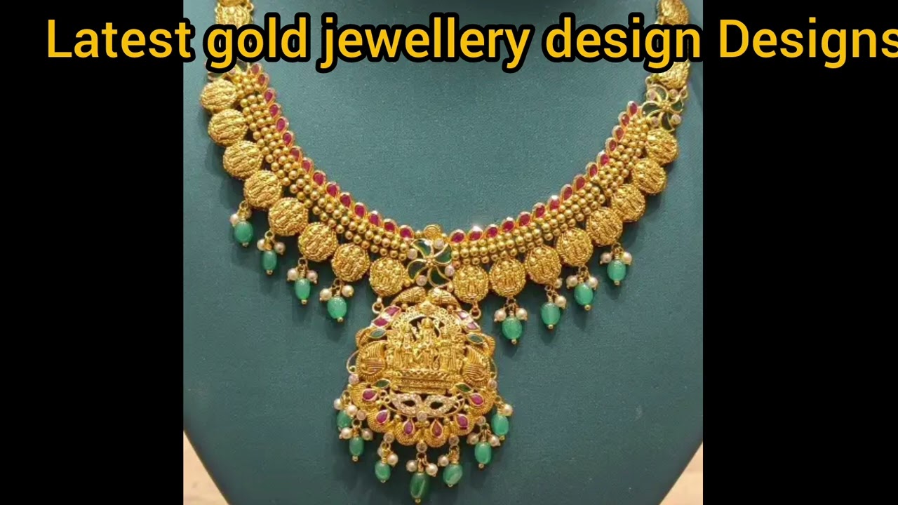 Latest gold jewellery designs