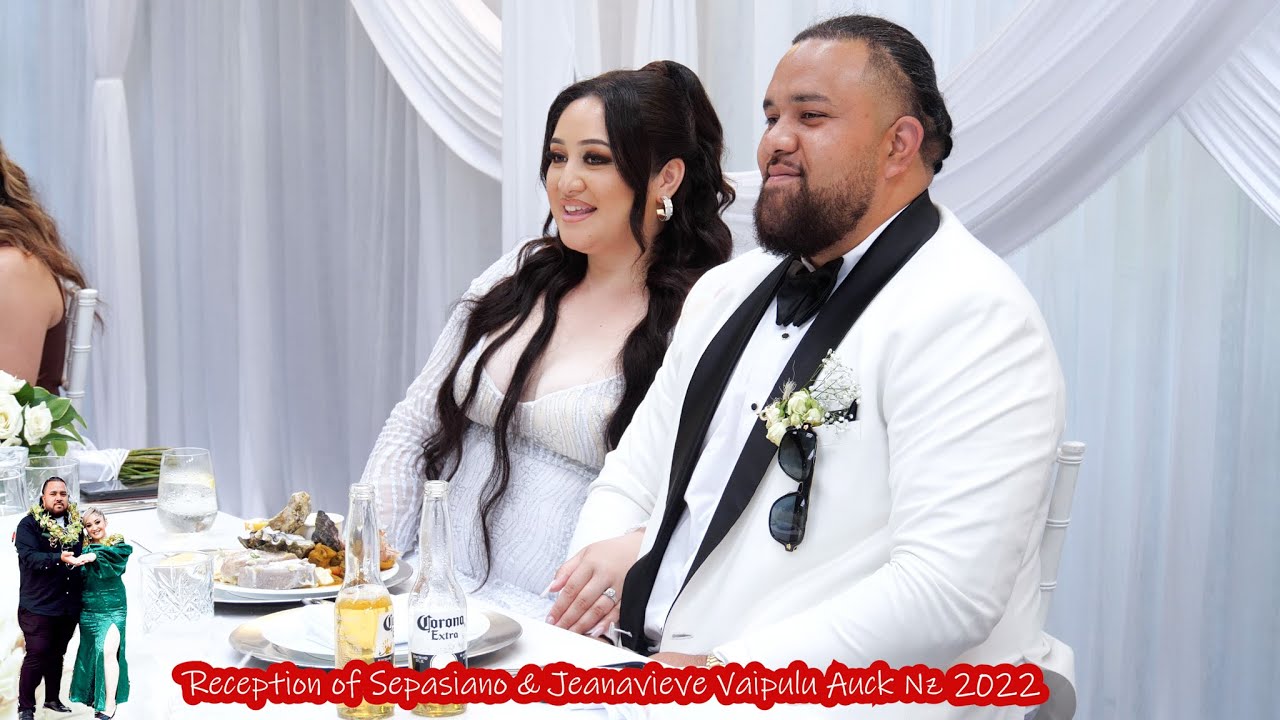 Reception of Sepasiano & Jeanavieve Vaipulu  Auck Nz Dec 2022   Mapa Media Network