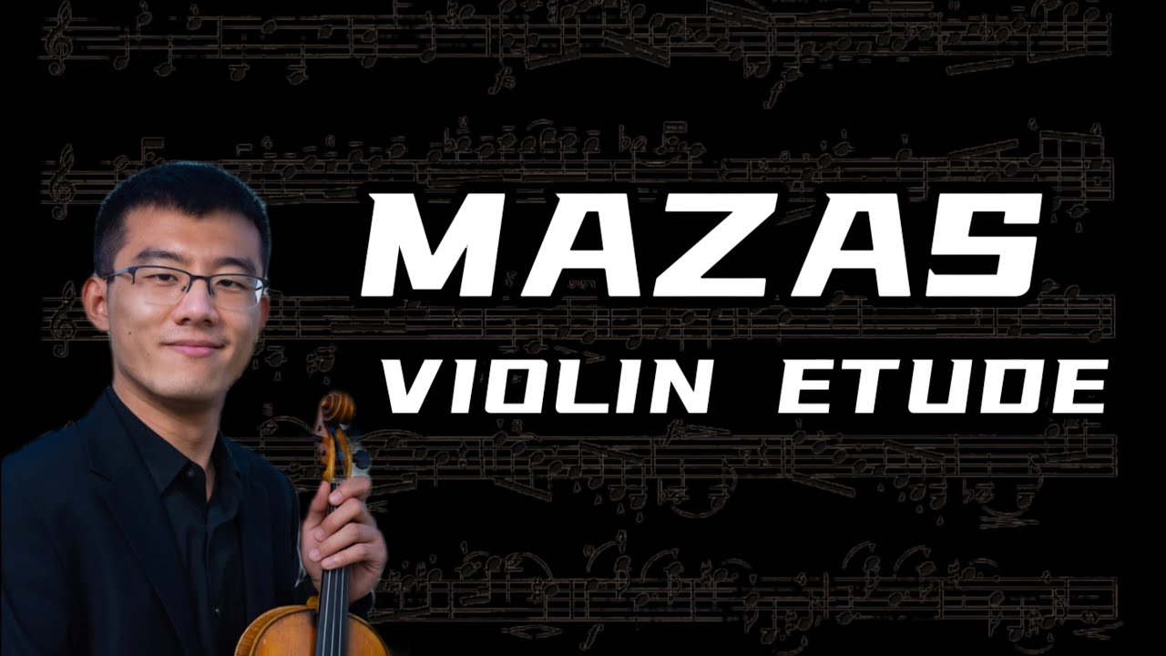 Mazas Violin Etude no.8