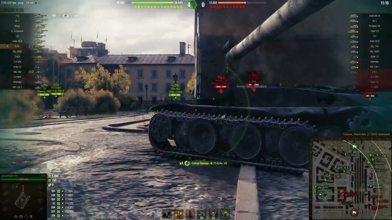 World of Tanks K-91 DPM 4576, 4.2 sec 12k DMG #wot #wotreplays #worldoftanks #wotbestreplays