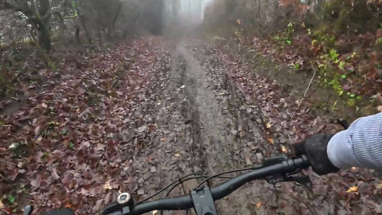 #vtt #mtb #snowfall #redrock 