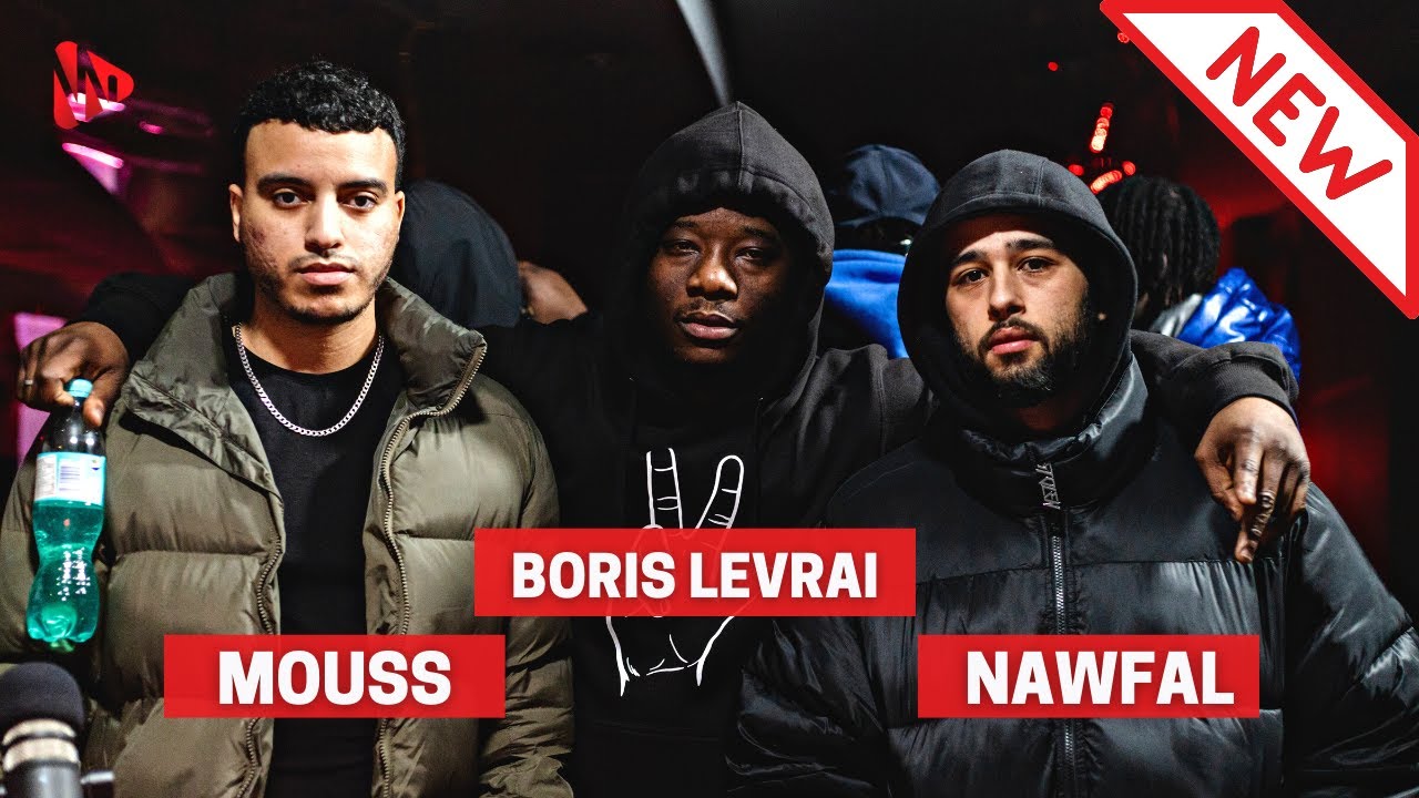 Boris Levrai, Mouss & Nawfal - Freestyle + Exclu  // Le Warmup FM