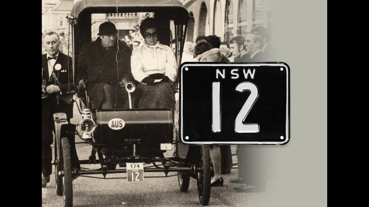 The Late Laurie O'Neil Collection of Heritage NSW Number Plates