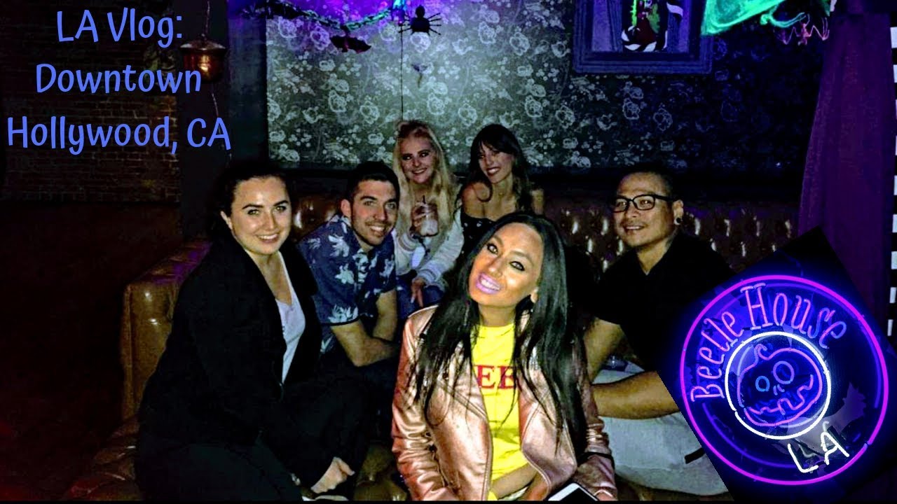 LA vlog | Downtown Hollywood & Beetle House LA!