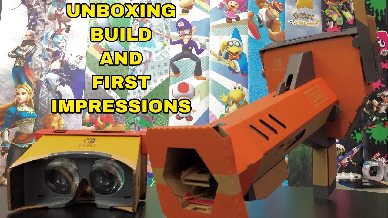 LABO VR Unboxing, Build, And First Impressions