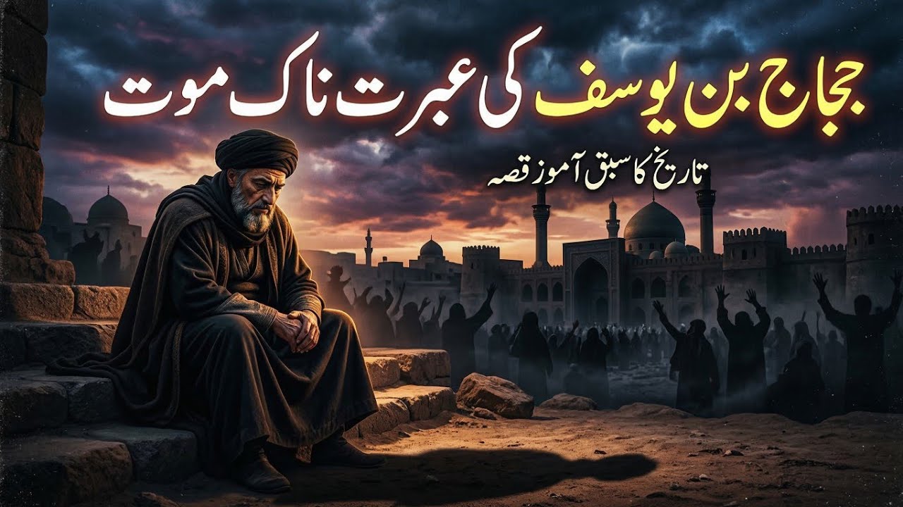 حجاج بن یوسف کی عبرت ناک موت ۔۔۔۔