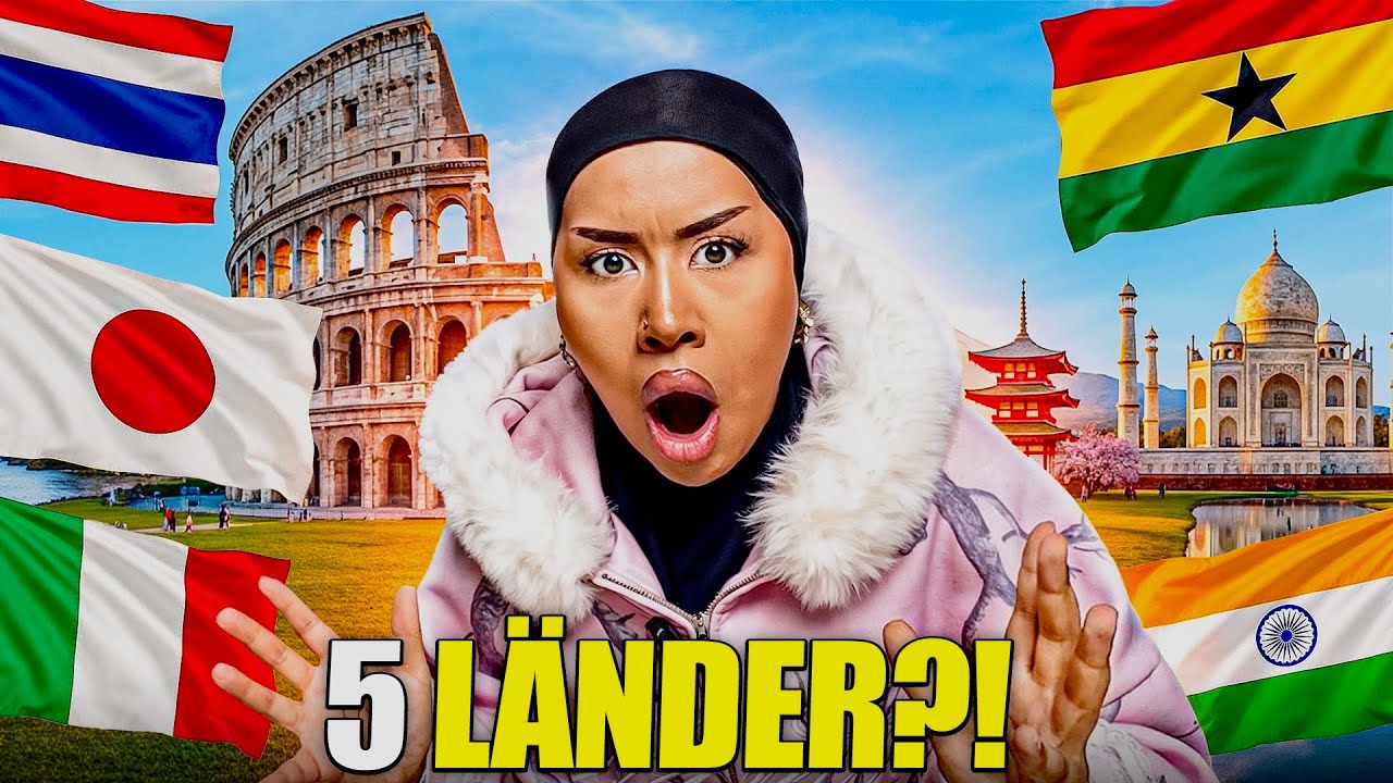Ich war in 5 Ländern an einem Tag😱🌎| Global Village