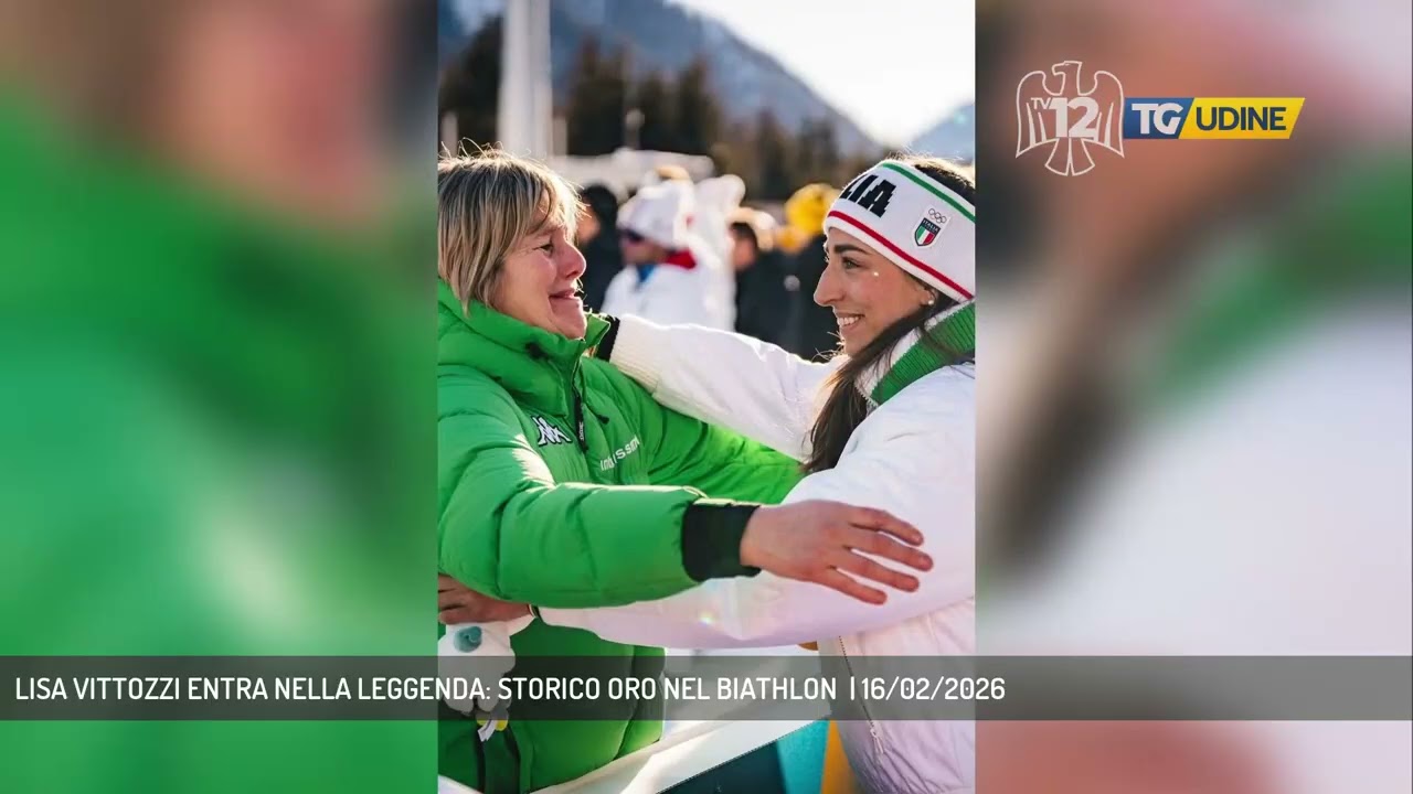 LISA VITTOZZI ENTRA NELLA LEGGENDA: STORICO ORO NEL BIATHLON  | 16/02/2026