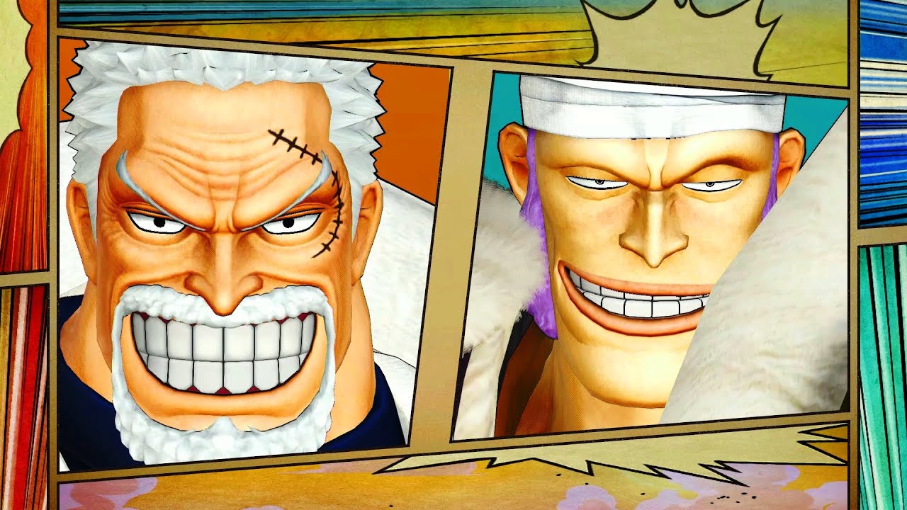 ワンピース 海賊無双 3 One Piece Musou 3 Garp LV 100 Nightmare Log S Rank PS4 HD 1080p