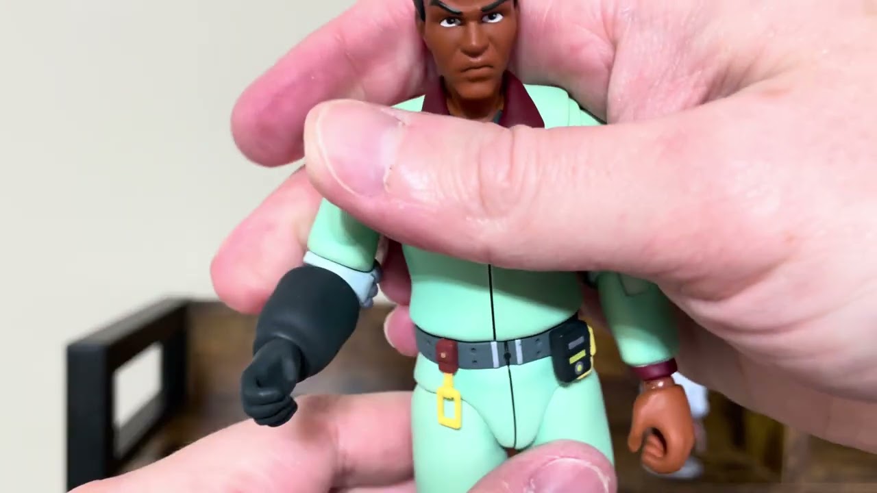 Mondo The Real Ghostbusters Winston Zeddemore 1/12 Scale Cartoon Toy Figure Review