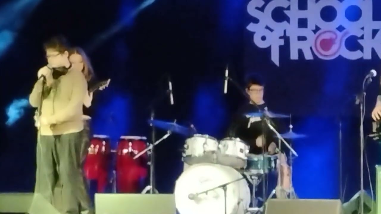 Me playing drums on for whom the Bell tolls