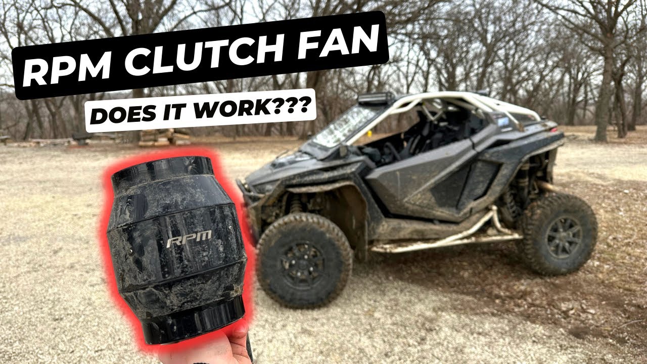 Do Clutch Fans for Your UTV actually work? - RPM Powersports Clutch Fan Test!