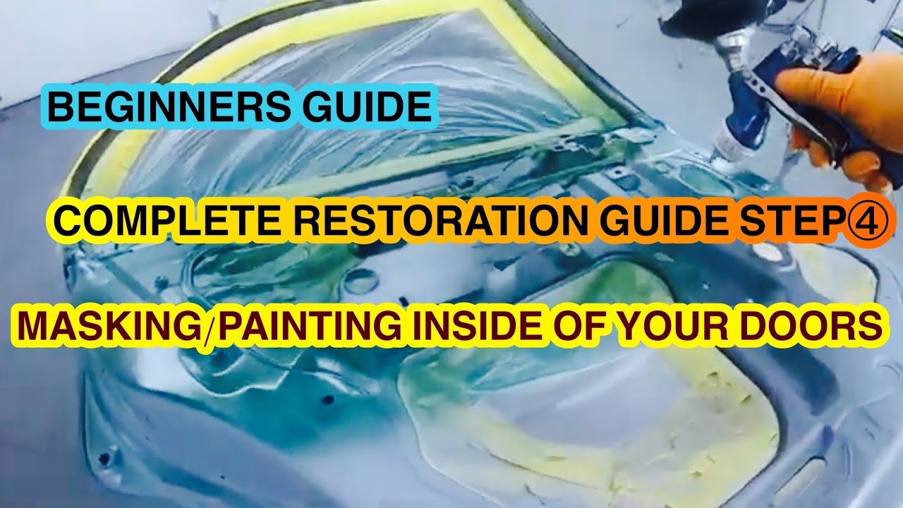 HOW TO MASK AND PAINT THE INSIDE OF YOUR CAR DOORS