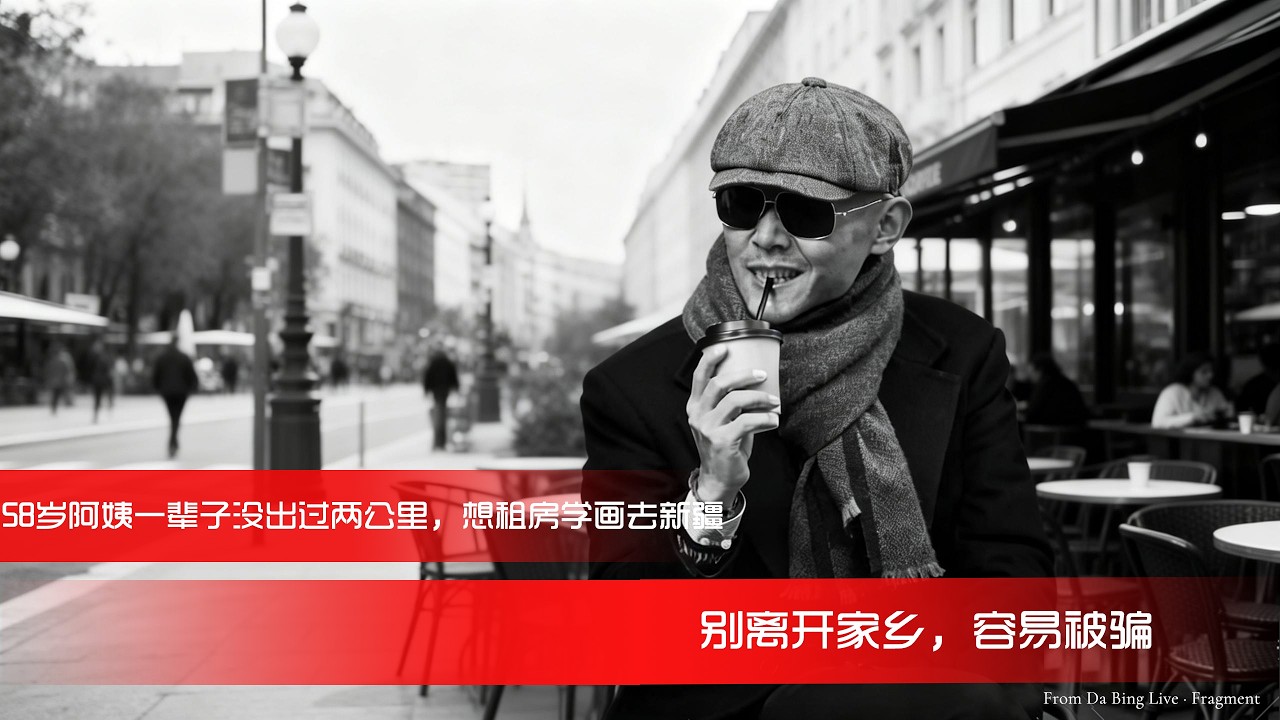 58岁阿姨一辈子没出过两公里，想租房学画去新疆？大冰：别离开家乡，容易被骗！