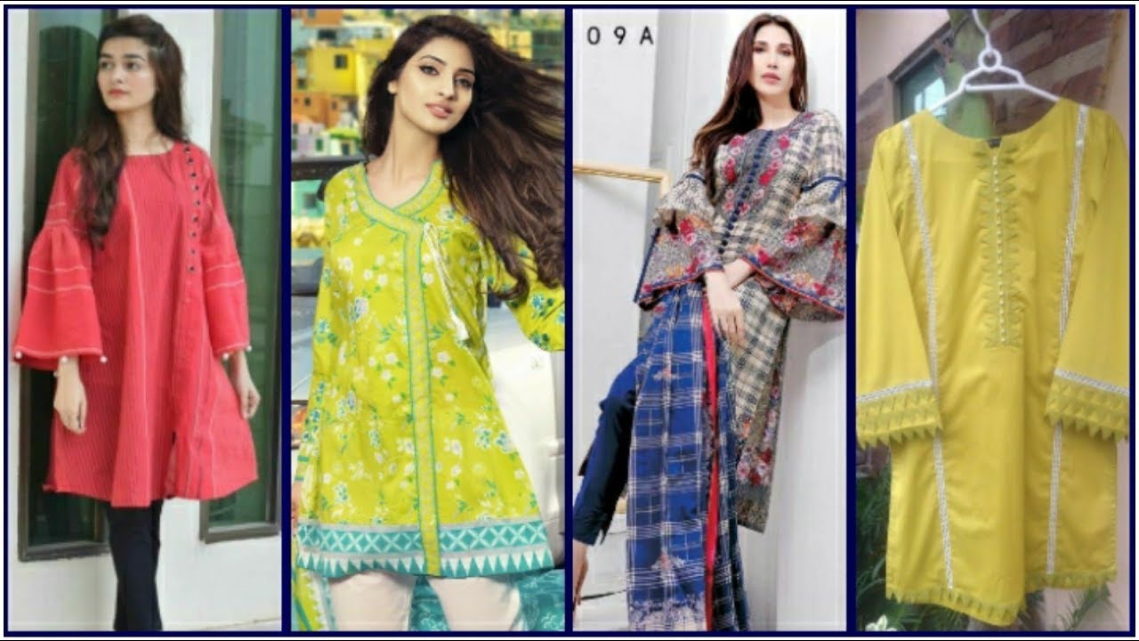 Latest Designer Stylish Casual Kurtis Designs Ideas 2019-2020