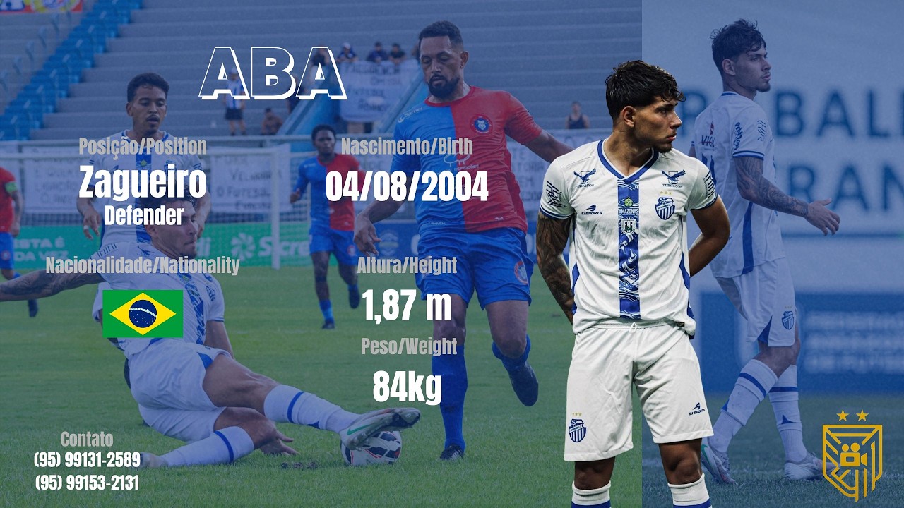 Aba - Zagueiro - Campeonato Amazonense 2026