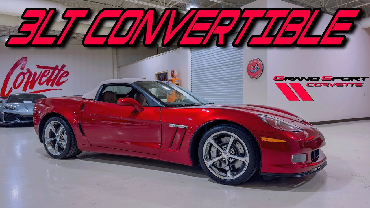 Corvette C6 Grand Sport 2011 года в цвете Crystal Red на выставке Corvette World!