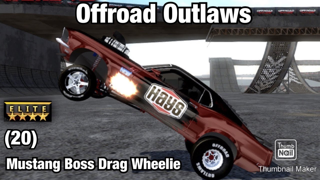 Offroad Outlaws: [Mustang Boss Drag Wheelie Build & Tune] #20