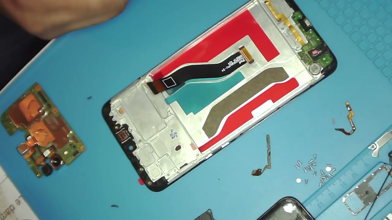 A10S Cambio de pantalla con Marco