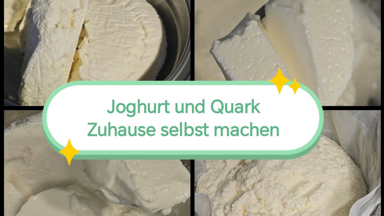 Joghurt und Quark aus Milchpulver