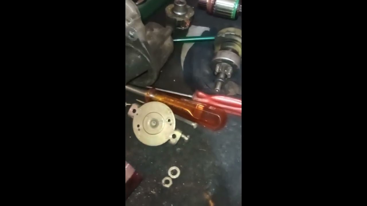 Tirando o motor de arranque do Cherry QQ 1.1/16V