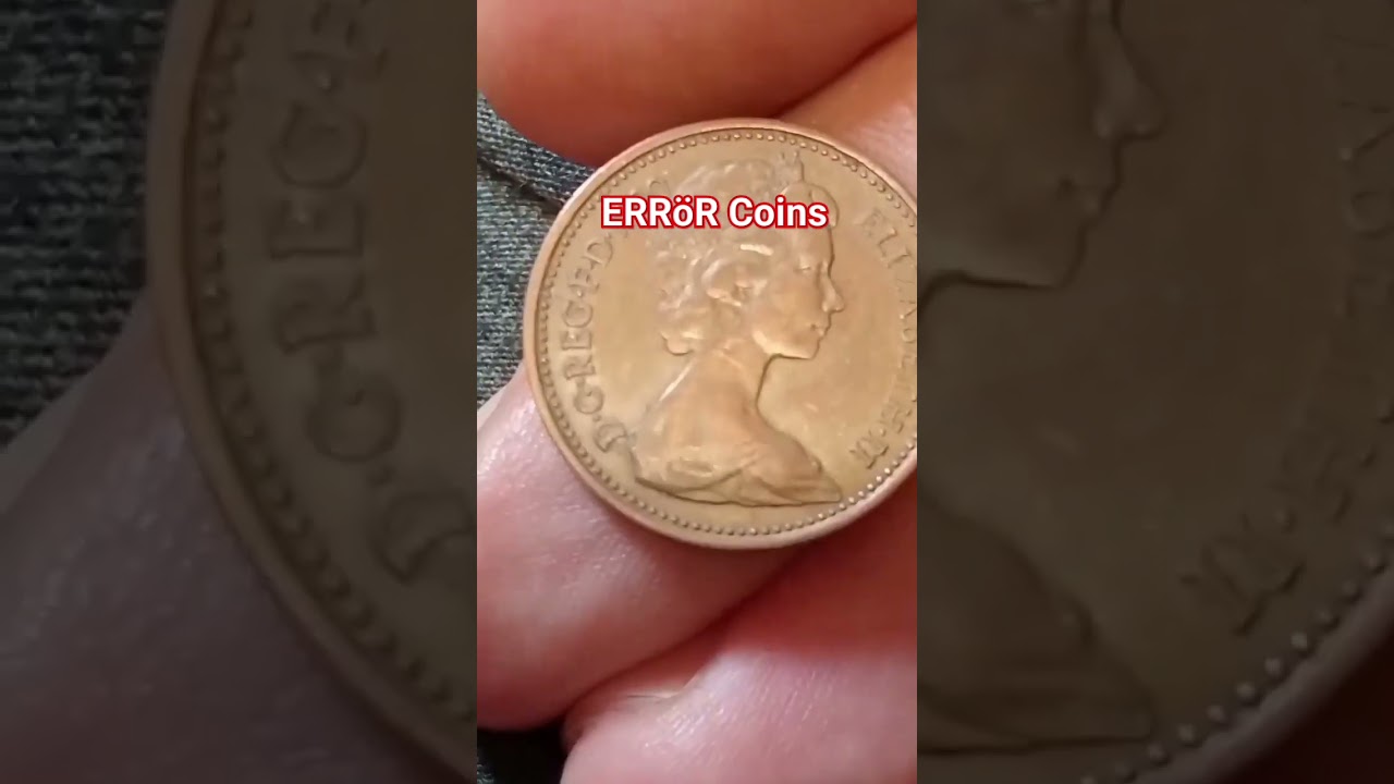 Rare U.K.1 New penny 1980-2 #greatbritain #usaoldcoin #errorcoin #coins #eurocoin