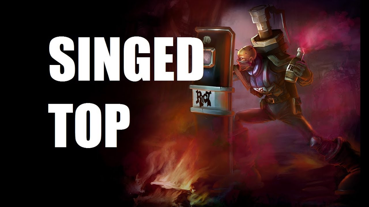League of Legends - Riot Singed Top - Full Game Commentary