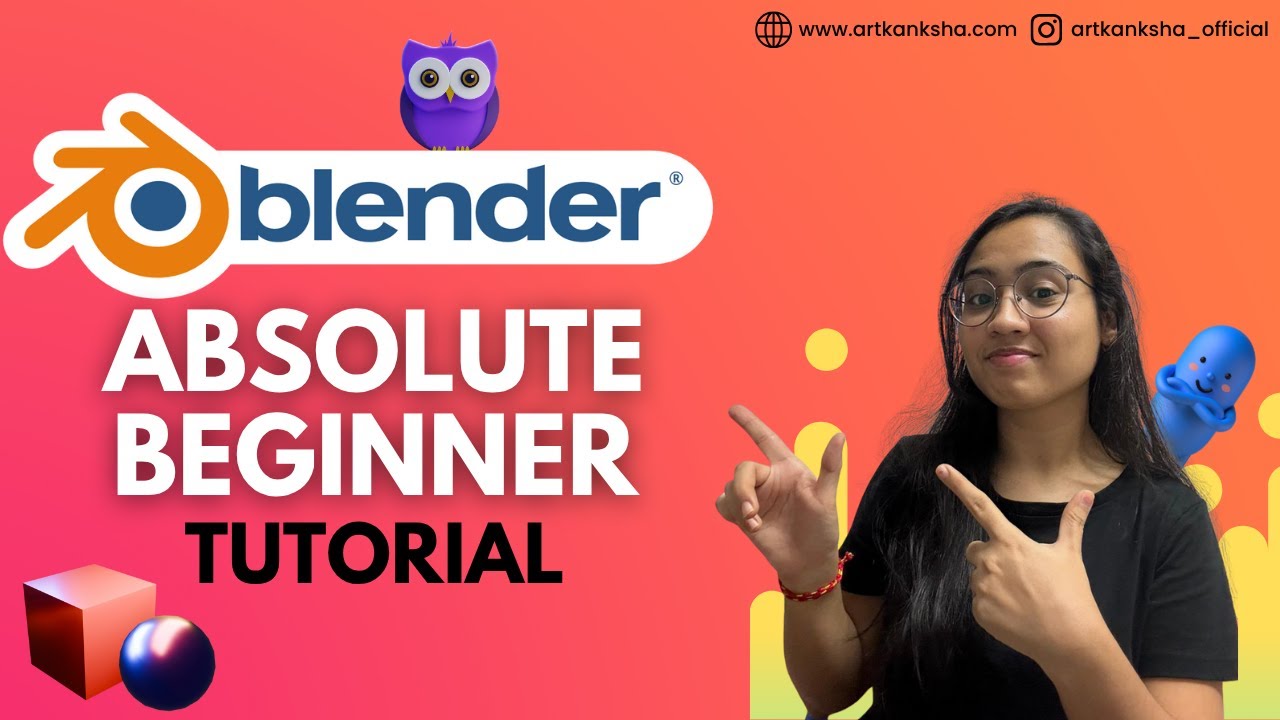 Blender for Absolute Beginners 2025 | All You Need to Know | Create Your First 3D Render ✅