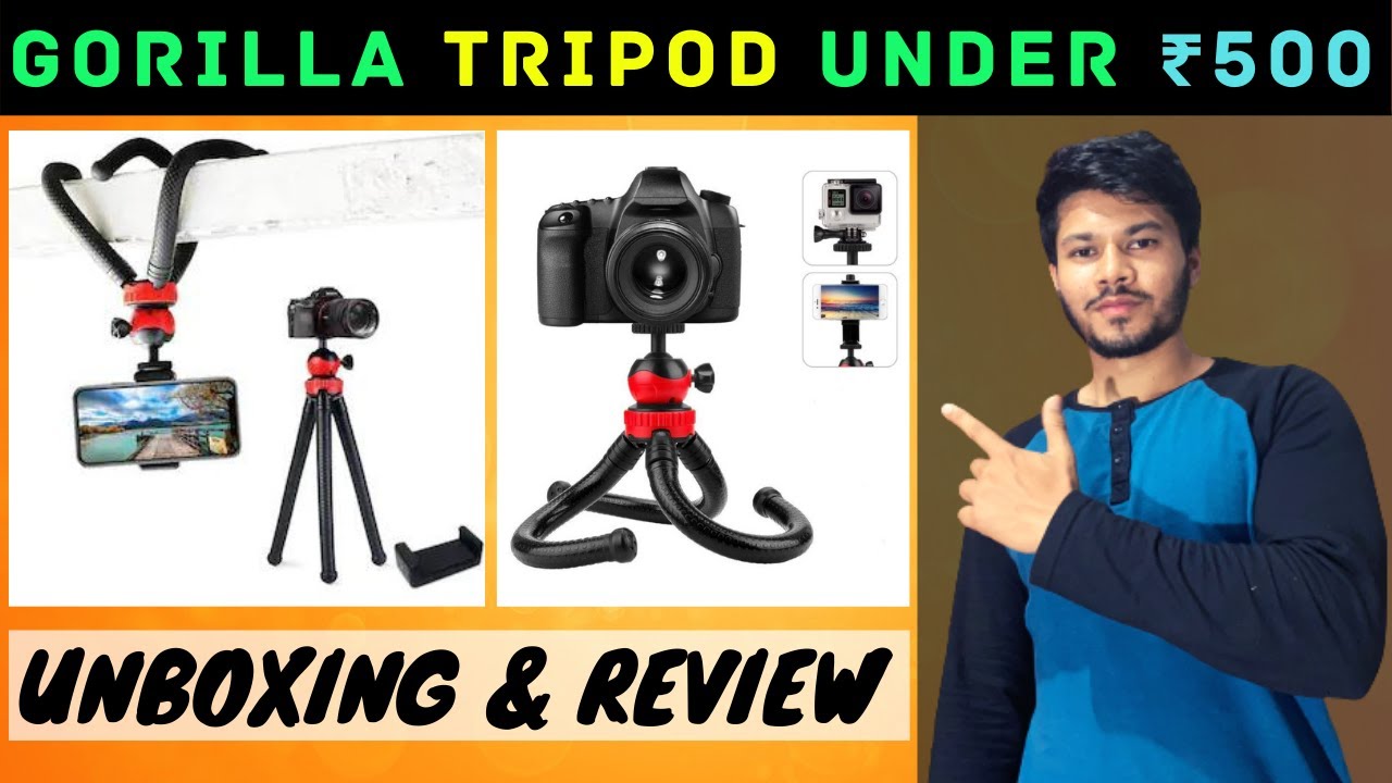Best Tripod Under ₹500 | GorillaTripod | Unboxing & Review | MoH.NetWork