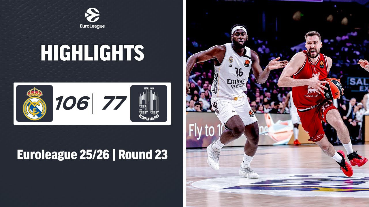 Real Madrid - Olimpia Milano Extended Highlights