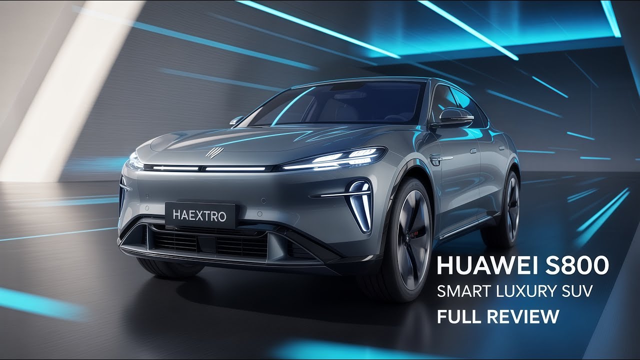 600+ HP Electric Luxury! Meet the Huawei Maextro S800