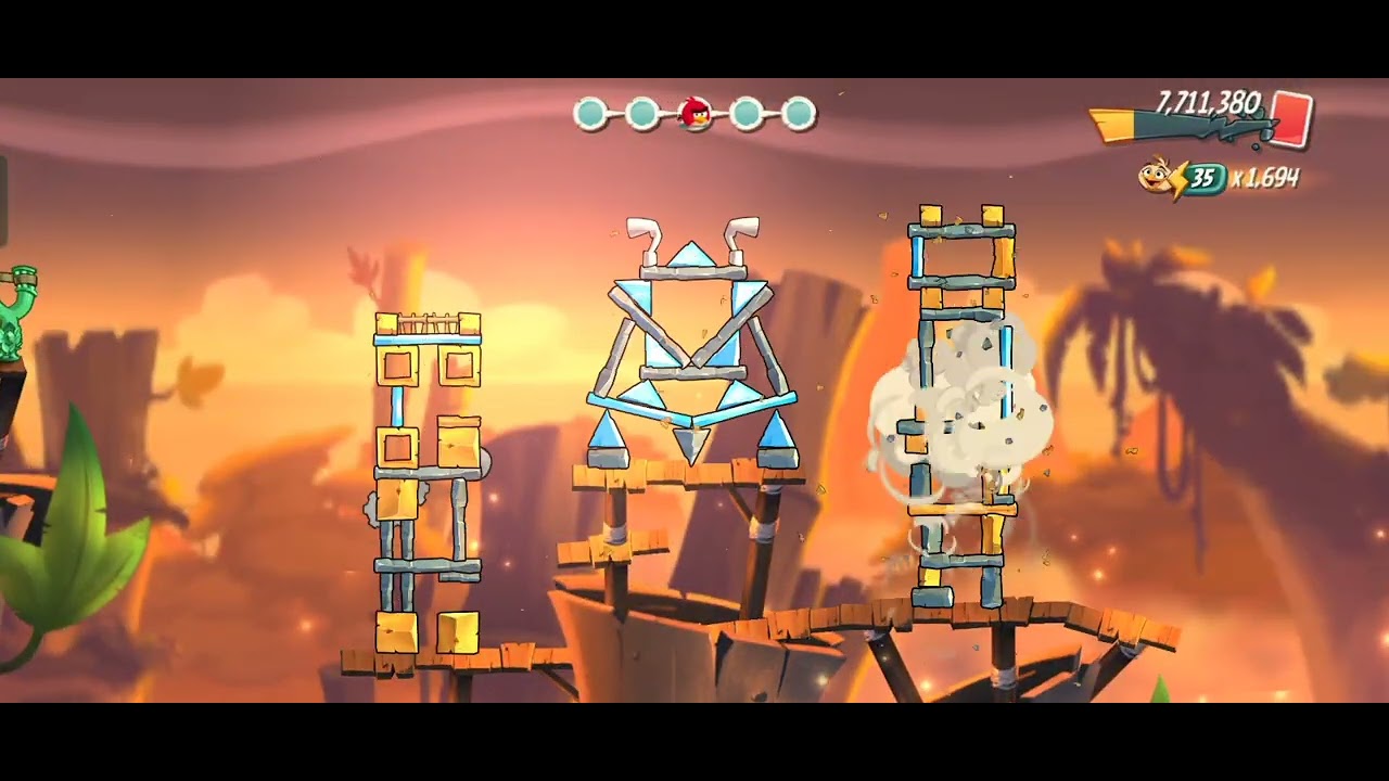 Level 237- Angry Birds 2 | Hamlet Starling