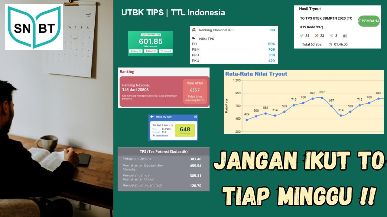TIPS NAIKIN NILAI TRYOUT | Cara Evaluasi TO yang Benar...