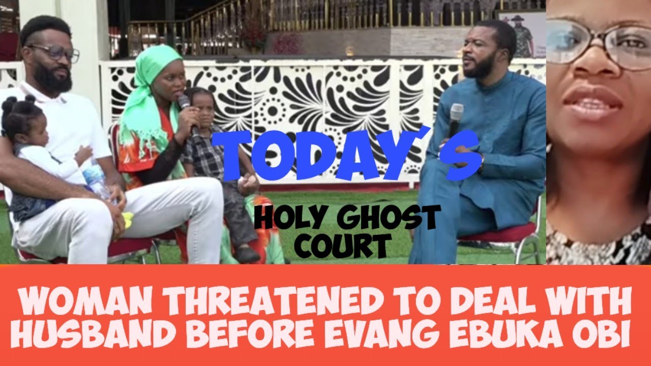 Wife threatened to deal with the husband before Evang Ebuka Obi😲#zionprayermovementoutreachlive 