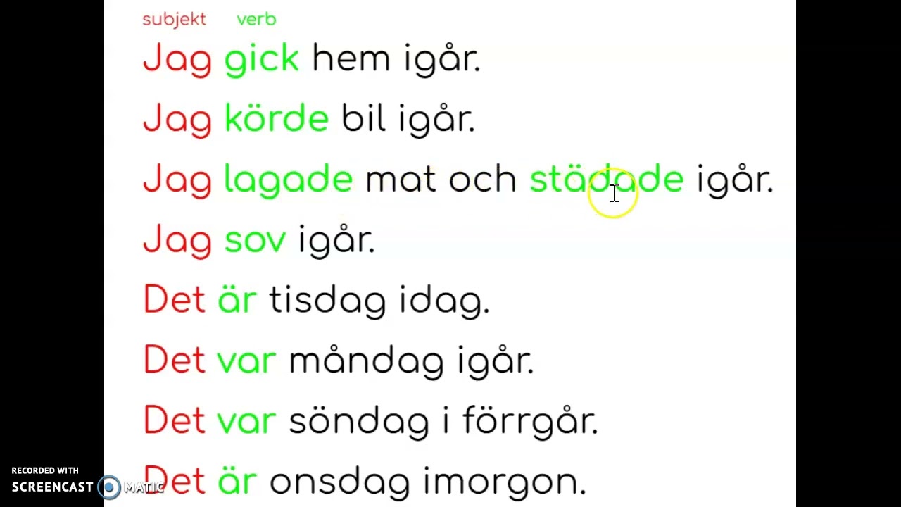 Sfi kurs a 
