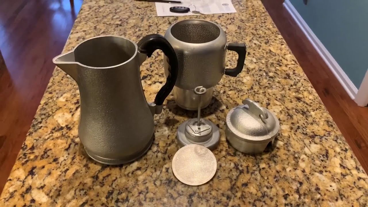 Coffee Made in 80 Year Old Dripolator