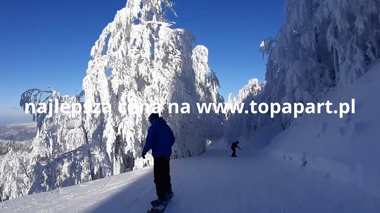 Zjazd z Zbójnicka Kopa na Jaworzyna trasą 3c - przejazd  z Szczyrk Mountain Resort do COS Skrzyczne