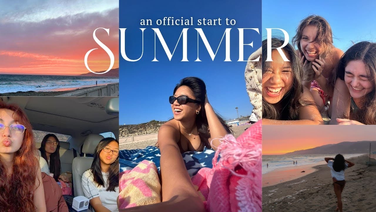 𓇼.ೃ࿔*:･girlhood summer !!! .ೃ࿔*:･𓇼 | beach days & start of summer
