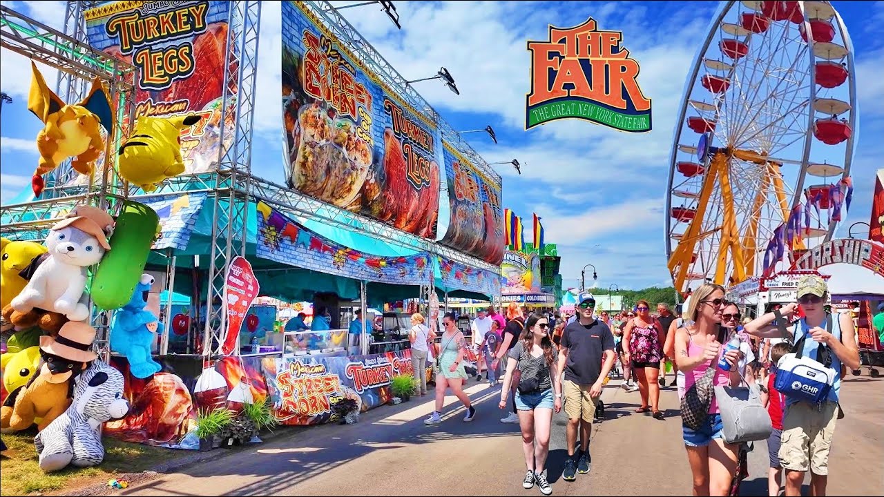 New York State Fair 2025 Syracuse NY 4K Walking Tour