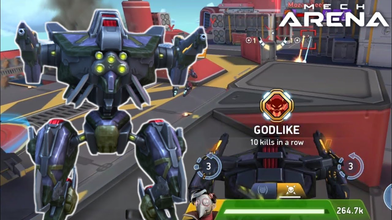 Totally Unstoppable Build: Hemlock with Dual Tetra Rifle 12 - Mech Arena