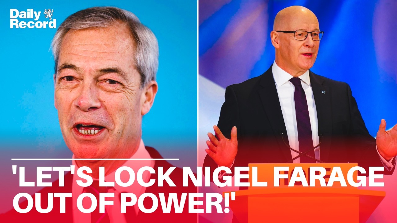 John Swinney claims Scottish independence would 'lock Nigel Farage out of power'