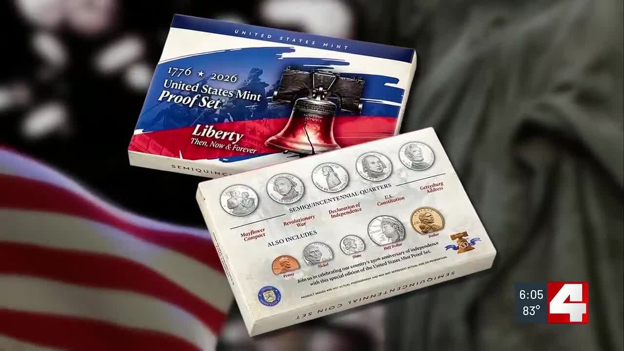 US Mint releases special coins for America&rsquo;s 250th anniversary