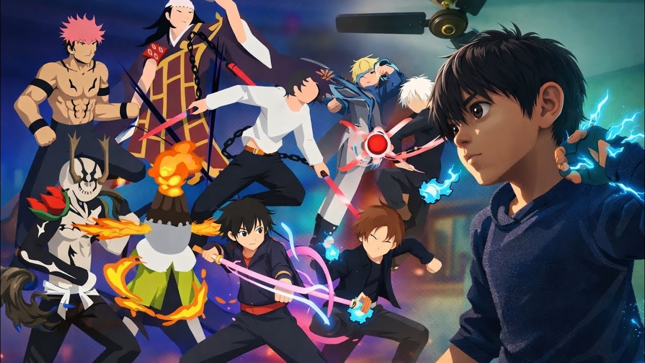 Anime fight game 