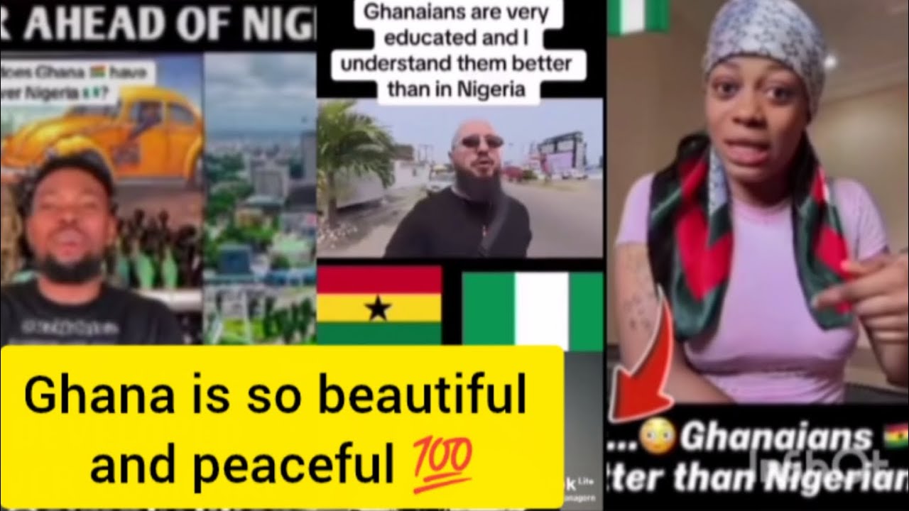 Ghana vs Nigeria.what can you say about this#ghananews#nigeriavsghana#countrycomparison