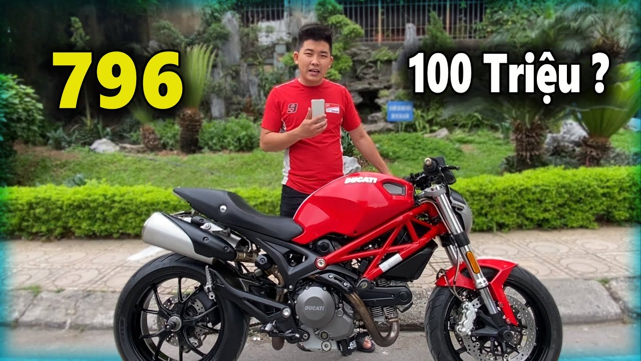 Review DUCATI MONSTER 796 Giá Hơn 100 Triệu Còn Đáng Mua - THANH MOTOR