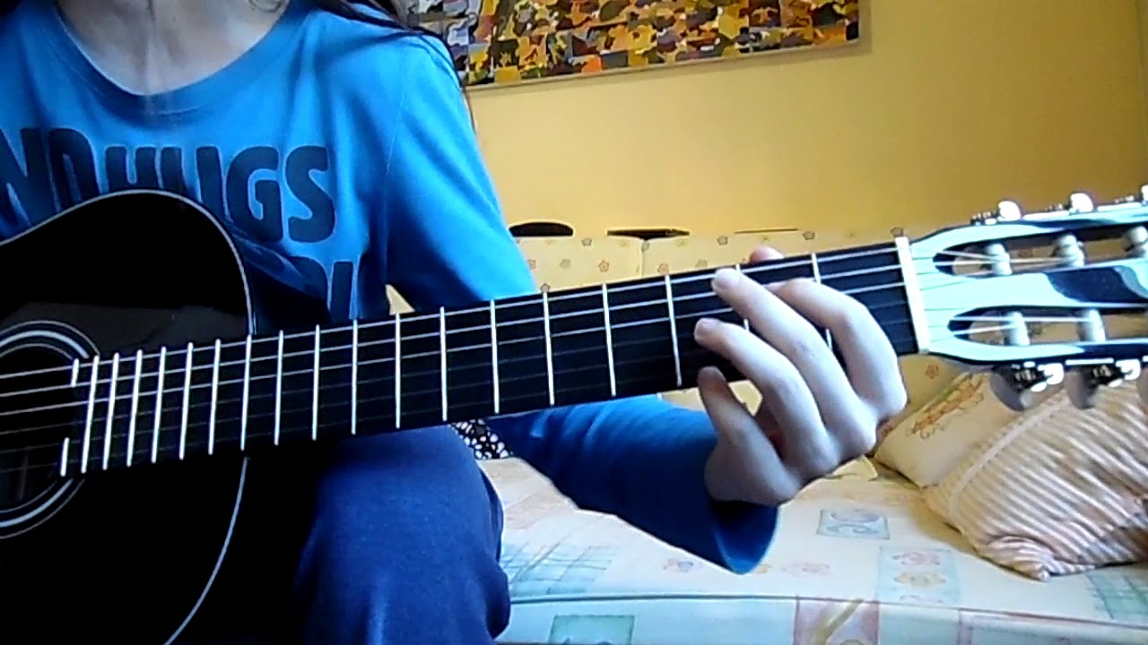 Μαθημα κιθαρας: το φιλαρακι Σοφια βοσσου guitar lesson